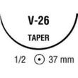 Medtronic Taper Point 30 Inch Suture with Needle V-26