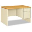  HON 38000 Series Single Pedestal Desk