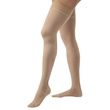 BSN Jobst Large Opaque Closed Toe Thigh High 15-20mmHg Compression Stockings with Silicone Band