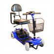 Zipr Four Wheel Traveler Scooter in Blue Color