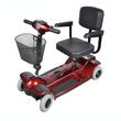 Zipr Extra Three Wheel Traveler Scooter in Red Color