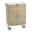 Harloff Classic Line Two Drawer Treatment Cart with Lower Storage Compartment