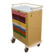 Harloff Classic Line Nine Drawer Pediatric Emergency Cart