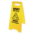 Impact Bilingual Yellow Wet Floor Sign