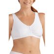  Frances Wire Free Front Closure Bra 2128 - White Front