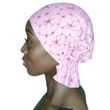 Chemo Beanies Whitney Pink-Magenta Floral Jacquard 