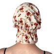 Chemo Beanies Shannon Stone Blush Floral Ribbed-Back