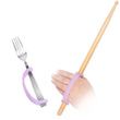 EazyHold Universal Lavender Silicone Adaptive Grip Aid Cuff