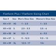 Flatform Plus  Walker Boot Size Chart