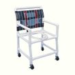 Healthline Shower Commode Chair Wide with Sling Seat