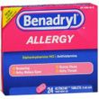 Johnson & Johnson Benadryl Diphenhydramine HCl Allergy Relief