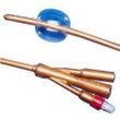 Kendall Dover Two-Way Phosphate Silver Hydrogel Coated Foley Catheter - 5cc Balloon Capacity