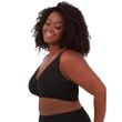 Leading Lady The Nora Shimmer Support Bra - Black 