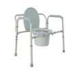 Medacure Bariatric Commode with Extra Wide Seat