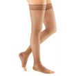 Medi USA Mediven Sheer & Soft Women's 15-20 mmHg Compression Socks Thigh High Open Toe