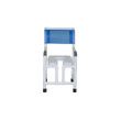MJM Shower Chair with Open Front and Slide Out Commode Pail