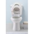 Medline Hinged Elevated Toilet Seat With Lid