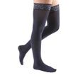 Medi USA Mediven Comfort Thigh High 30-40 mmHg Compression Stockings w/ Beaded Silicone Top Band Closed Toe