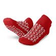 Medline Double-Tread Slippers - Small, Red