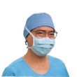 O&M Halyard Inc Pleated Anti-Fog Foam Surgical Mask