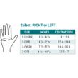 Push MetaGrip Thumb Brace Size Chart