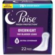 Poise Overnight Incontinence Pads - Heavy Absorbency