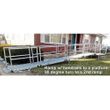 Roll-A-Ramp 36-Inch Aluminum Modular Ramp With Loop End Handrail On One Side
