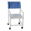 Sammons Preston Shower Chair With Flatstock Seat