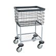 R&B Elevated Laundry Cart With Dura-Seven Anti-Rust Coating