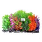 Buy Aquatop Plastic Aquarium Plants Power Pack - Assorted Colors
