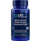 Buy Life Extension Black Cumin Seed Oil and Curcumin Elite Softgels
