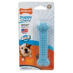 Buy Nylabone Puppy Chew Dental Bone Chew Toy - Blue