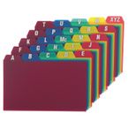 Buy Oxford Durable Poly A-Z Card Guides