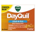 Buy Vicks DayQuil Cold And Flu LiquiCaps