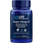 Buy Life Extension Super Omega-3 EPA/DHA Fish Oil, Sesame Lignans & Olive Extract