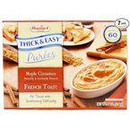 Buy Thick & Easy Purees Maple Cinnamon French Toast Puree Tray