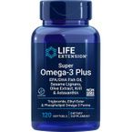 Buy Life Extension Super Omega-3 Plus EPA/DHA Fish Oil, Sesame Lignans, Olive Extract, Krill & Astaxanthin Softgels