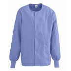Buy Medline ComfortEase Unisex Crew Neck Warm-Up Jacket - Ceil Blue