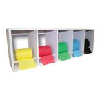 Buy CanDo Exercise Band Plastic Rack With Perf 100 Band Rolls