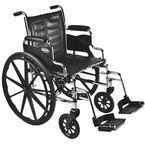 Buy Invacare Tracer EX2 18" X 16" Frame with Permanent Arm Silver Vein Wheelchair