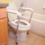 Buy Essential Medical Height Adjustable Toilet Safety Rail