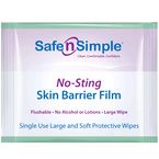 Buy Safe N Simple Skin Barrier No-Sting Wipe