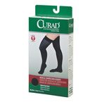 Buy Medline Curad Hospital-Quality Closed Toe Thigh High 15-20mmHg Medical Compression Stockings