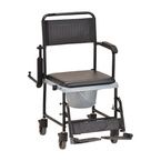 Buy Nova Medical Drop Arm Transport Chair Commode With Wheels