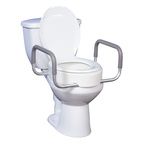 Buy Drive Premium Raised Toilet Seat with Removable Arms