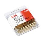 Buy ACCO Gold Tone Paper Clips