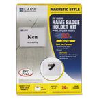 Buy C-Line Magnetic Name Badge Holder Kit