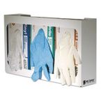 Buy San Jamar White Enamel Disposable Glove Dispenser, Three-Box