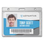 Buy Advantus Frosted Rigid Badge Holders
