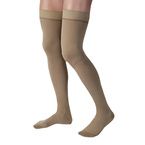 Buy BSN Jobst For Men Closed Toe Thigh High 20-30mmHg Ribbed Compression Stockings